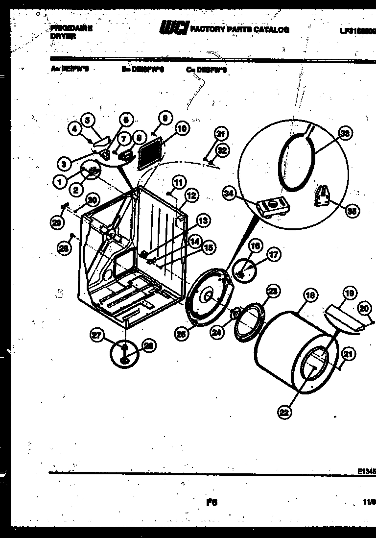 02 - CABINET AND COMPONENT PARTS