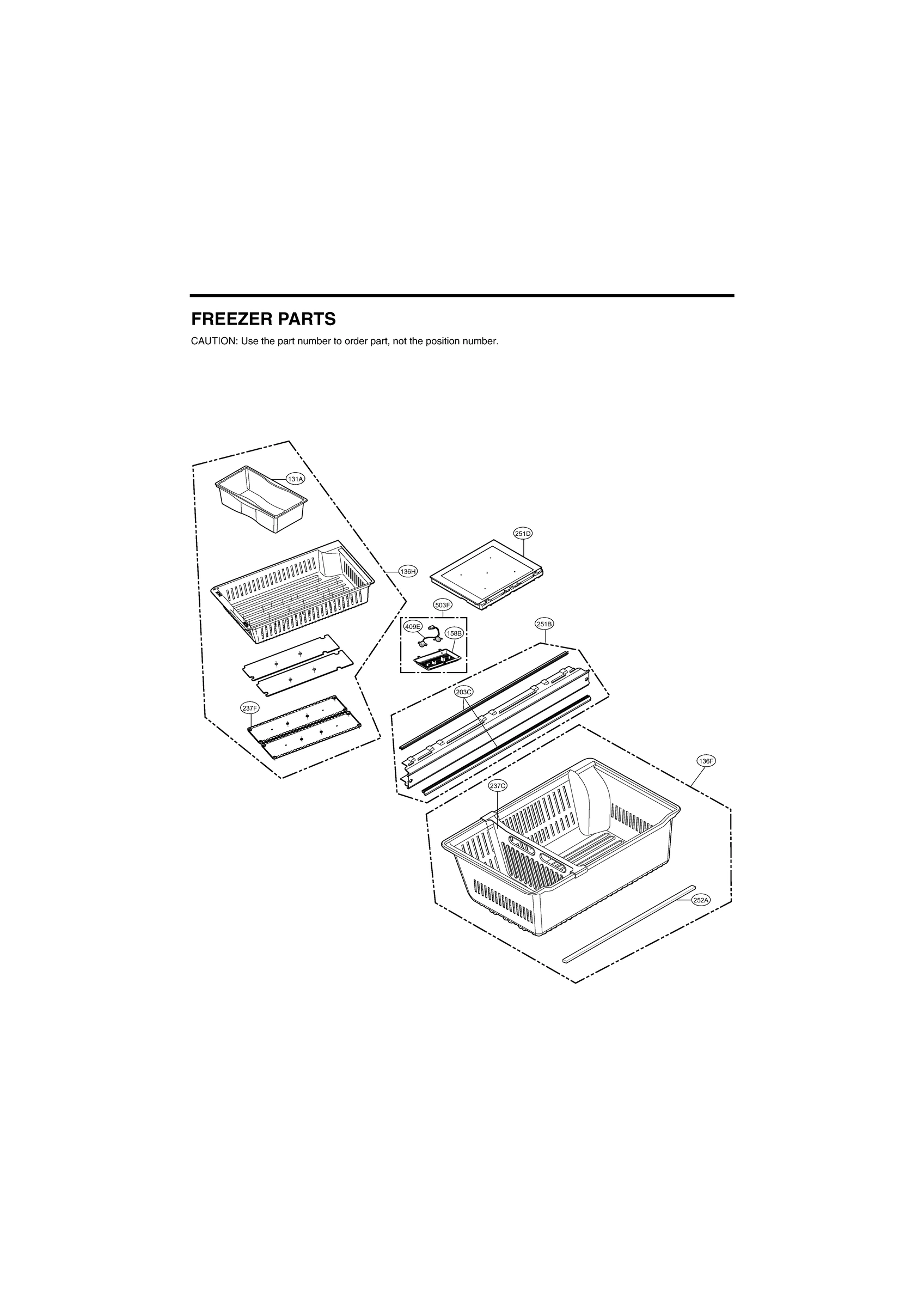 FREEZER PARTS