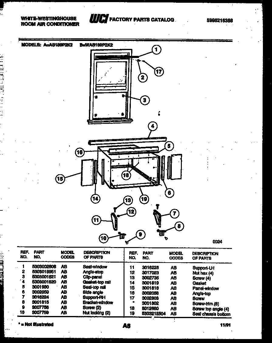 07 - CABINET AND INSTALLATION PARTS