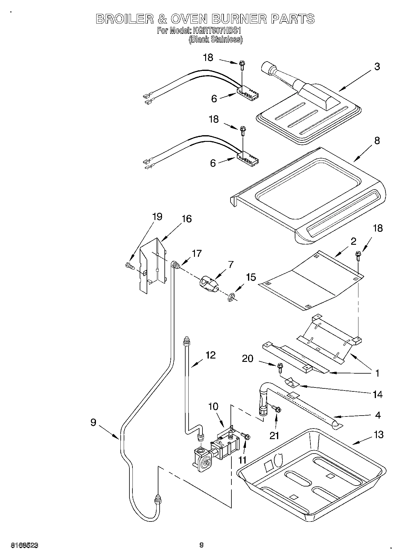 06 - BROILER AND OVEN BURNER