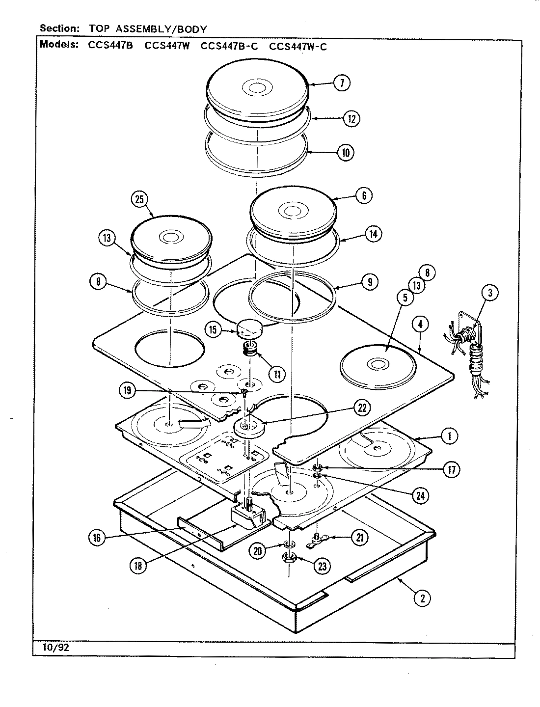 01 - TOP ASSEMBLY