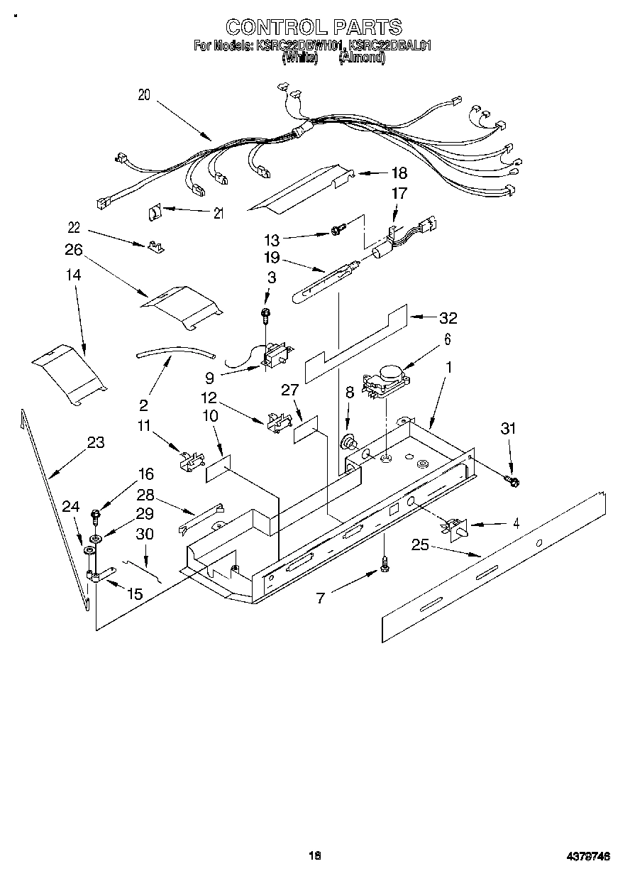 12 - CONTROL, LIT/OPTIONAL