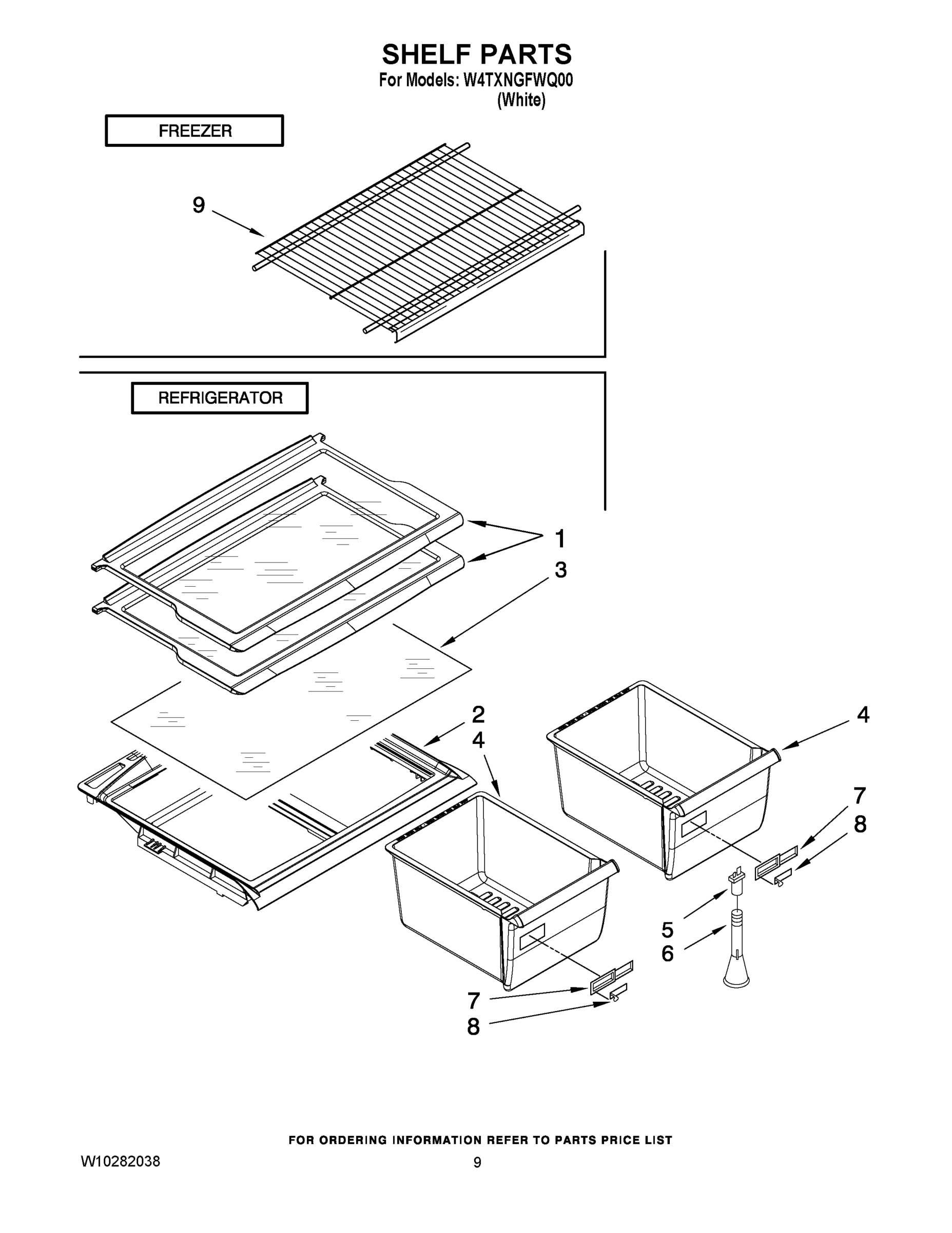 05 - SHELF PARTS