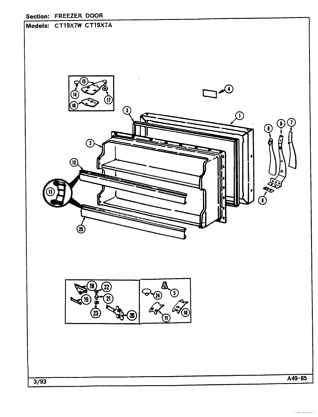 02 - FREEZER DOOR