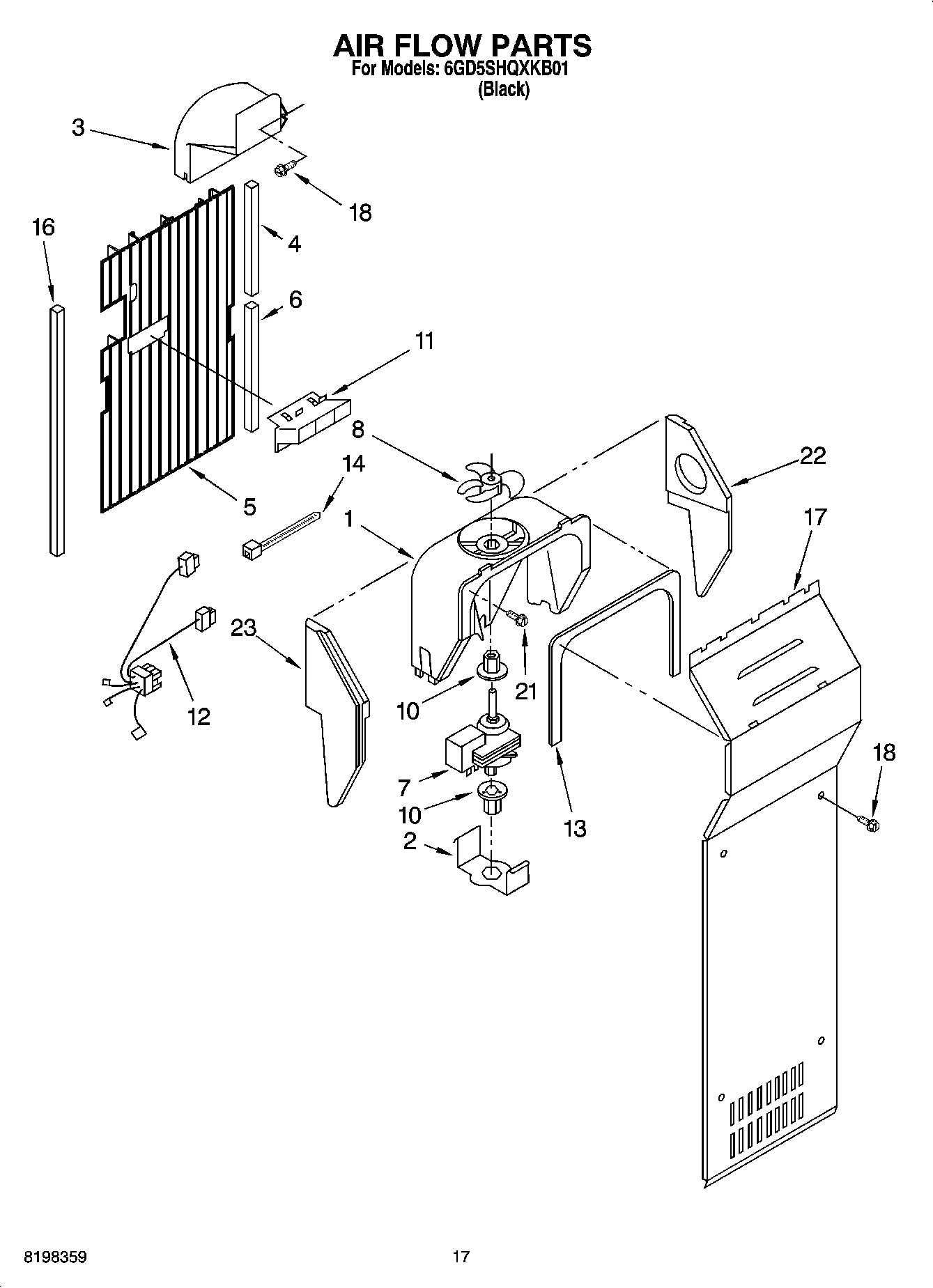 10 - AIR FLOW PARTS