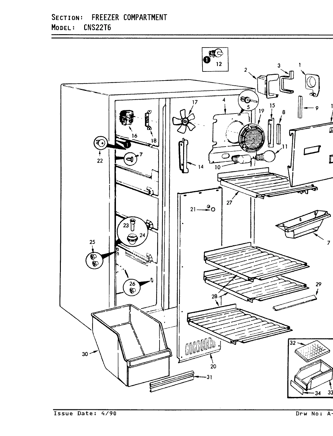 01 - FREEZER COMPARTMENT