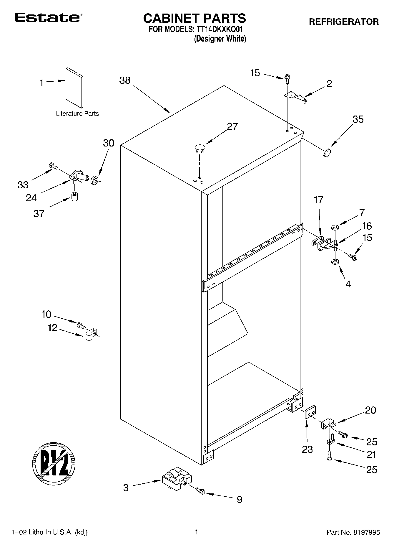 01 - CABINET, LITERATURE