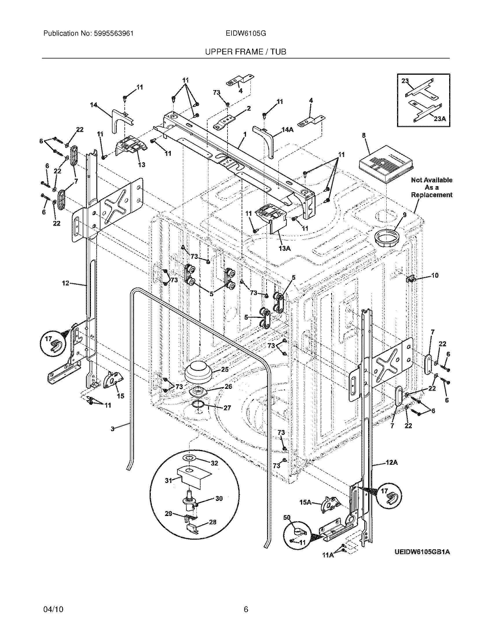 07 - UPPER FRAME/TUB