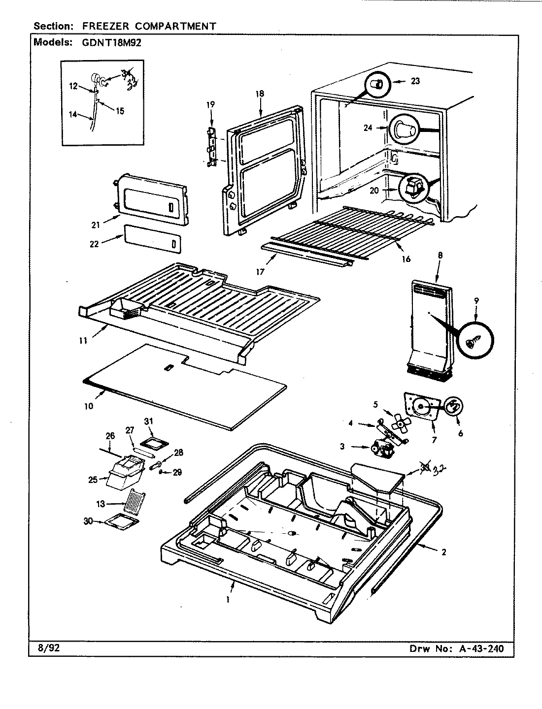 02 - FREEZER COMPARTMENT