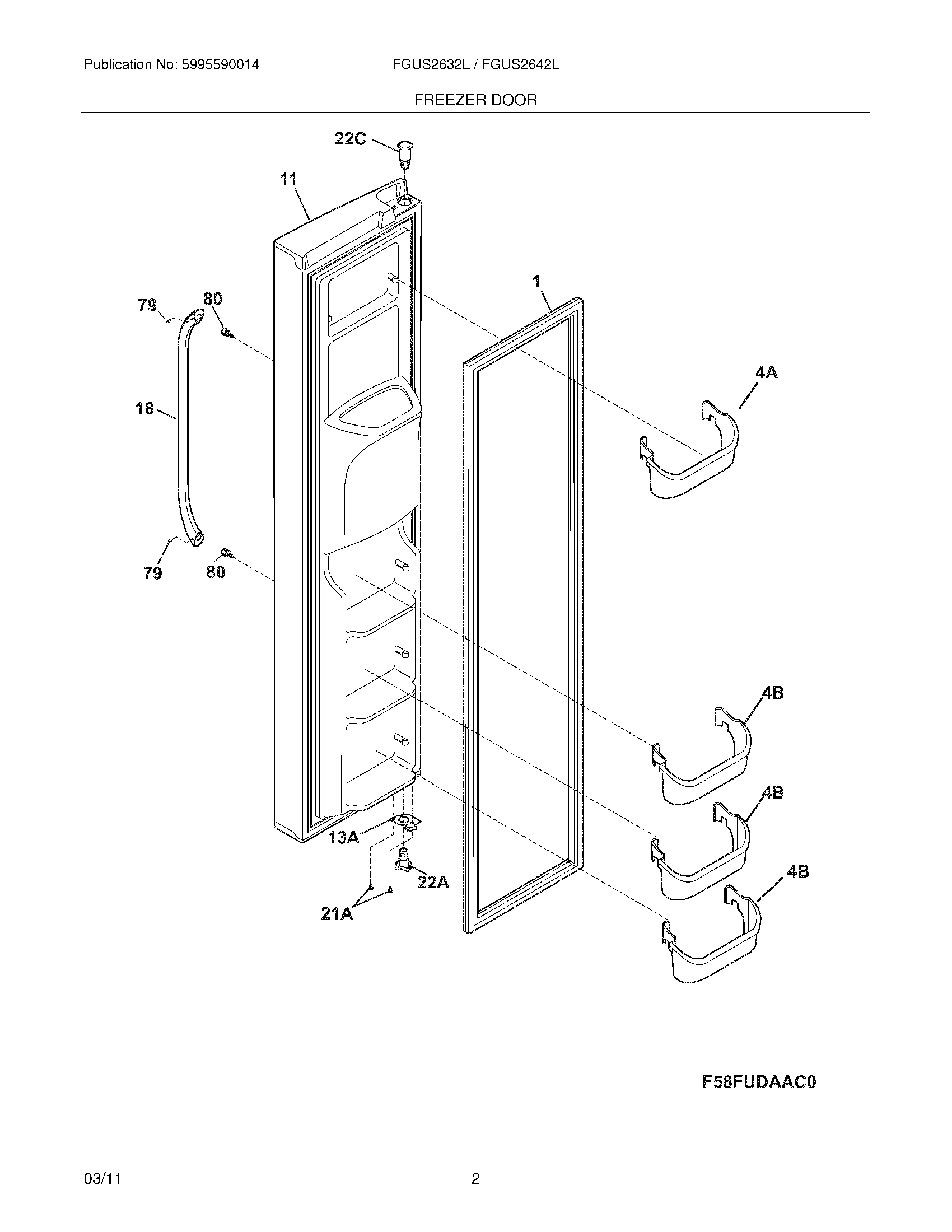 03 - FREEZER DOOR