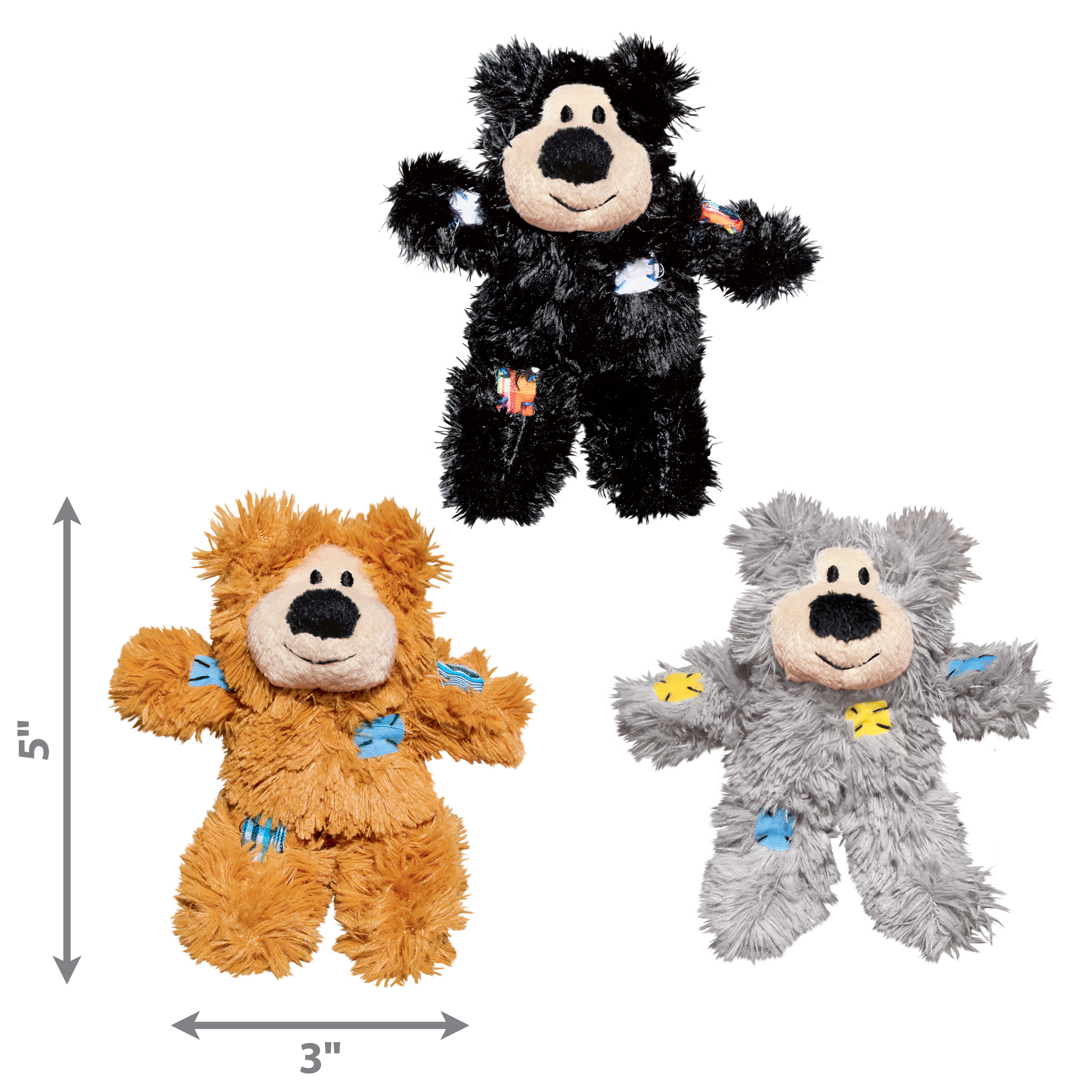 Softies Patchwork Bear dimoffpack product image