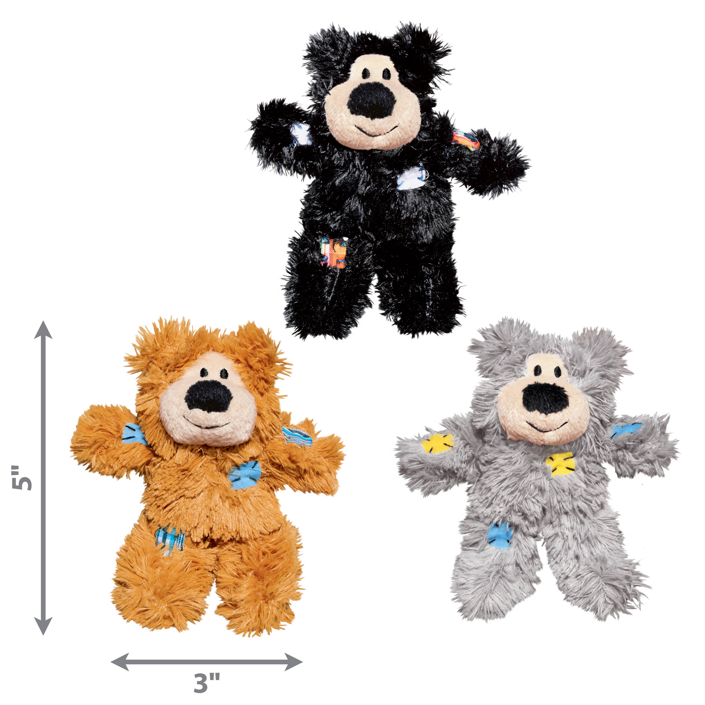 Softies Patchwork Bear dimoffpack produktbillede