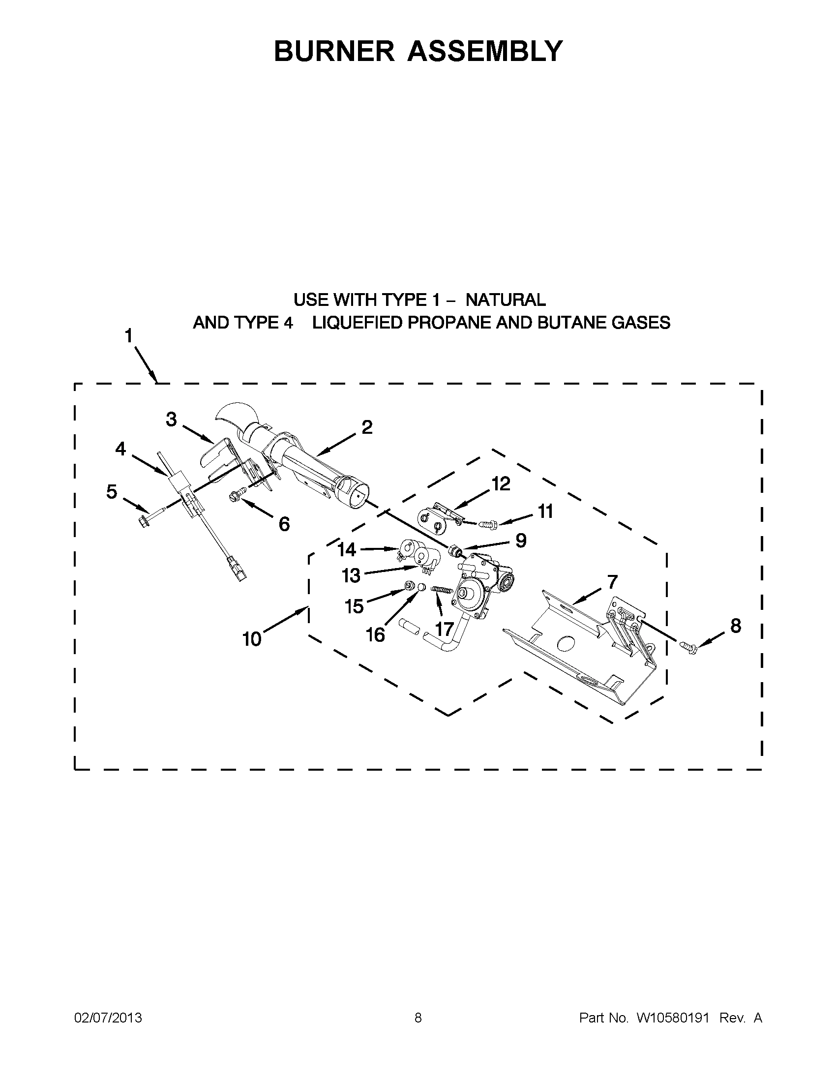 04 - BURNER ASSEMBLY