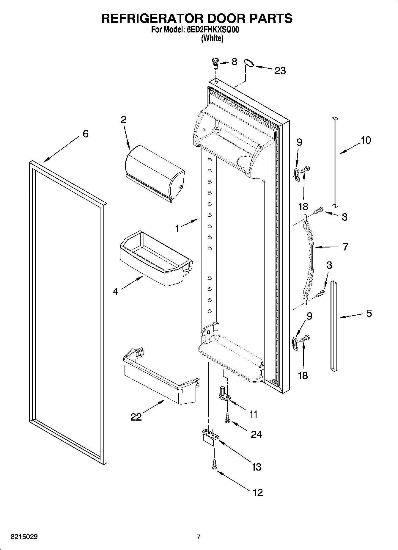05 - REFRIGERATOR DOOR PARTS