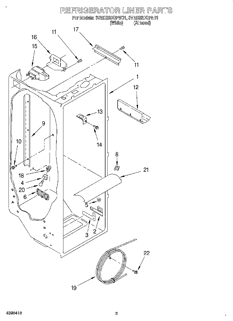 02 - REFRIGERATOR LINER