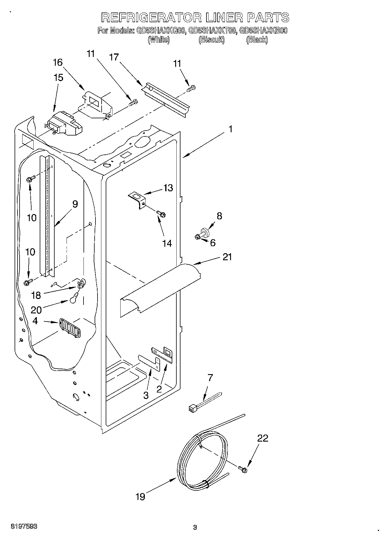 02 - REFRIGERATOR LINER