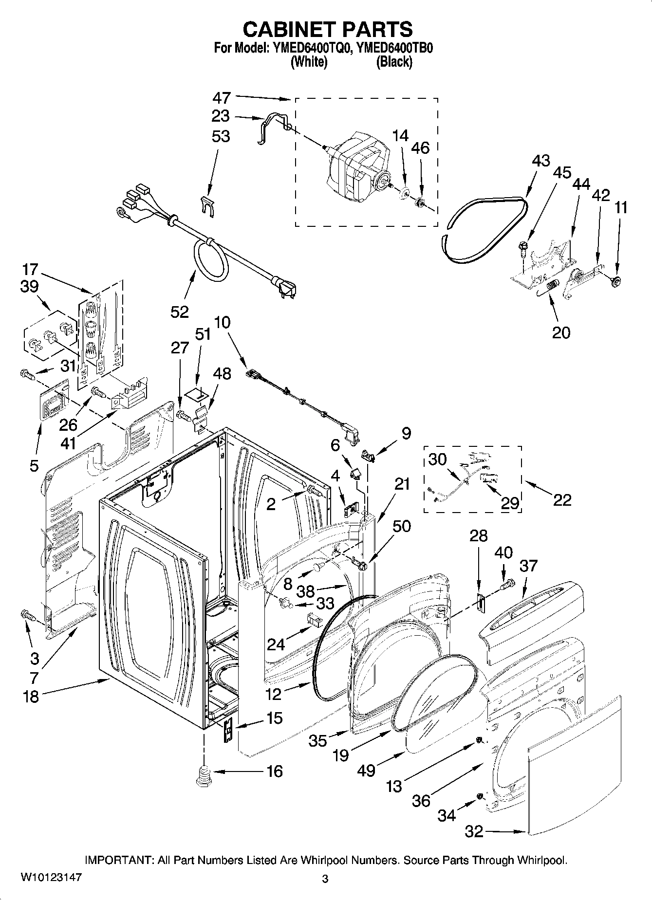 02 - CABINET PARTS