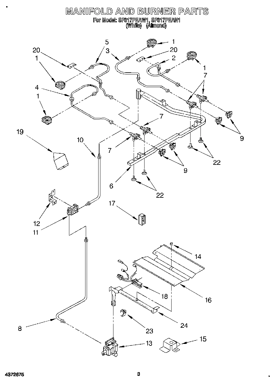 03 - MANIFOLD AND BURNER