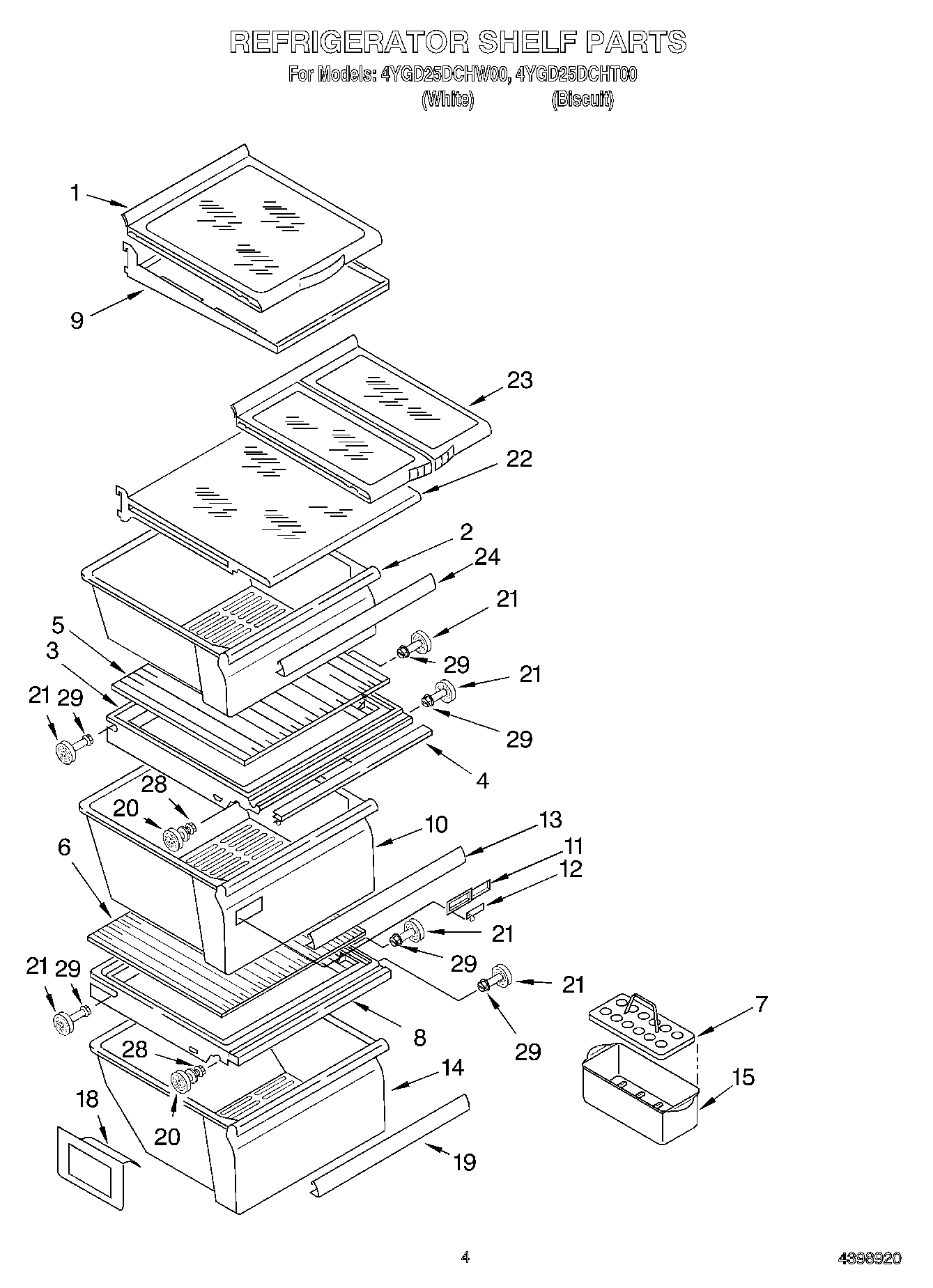 03 - REFRIGERATOR SHELF