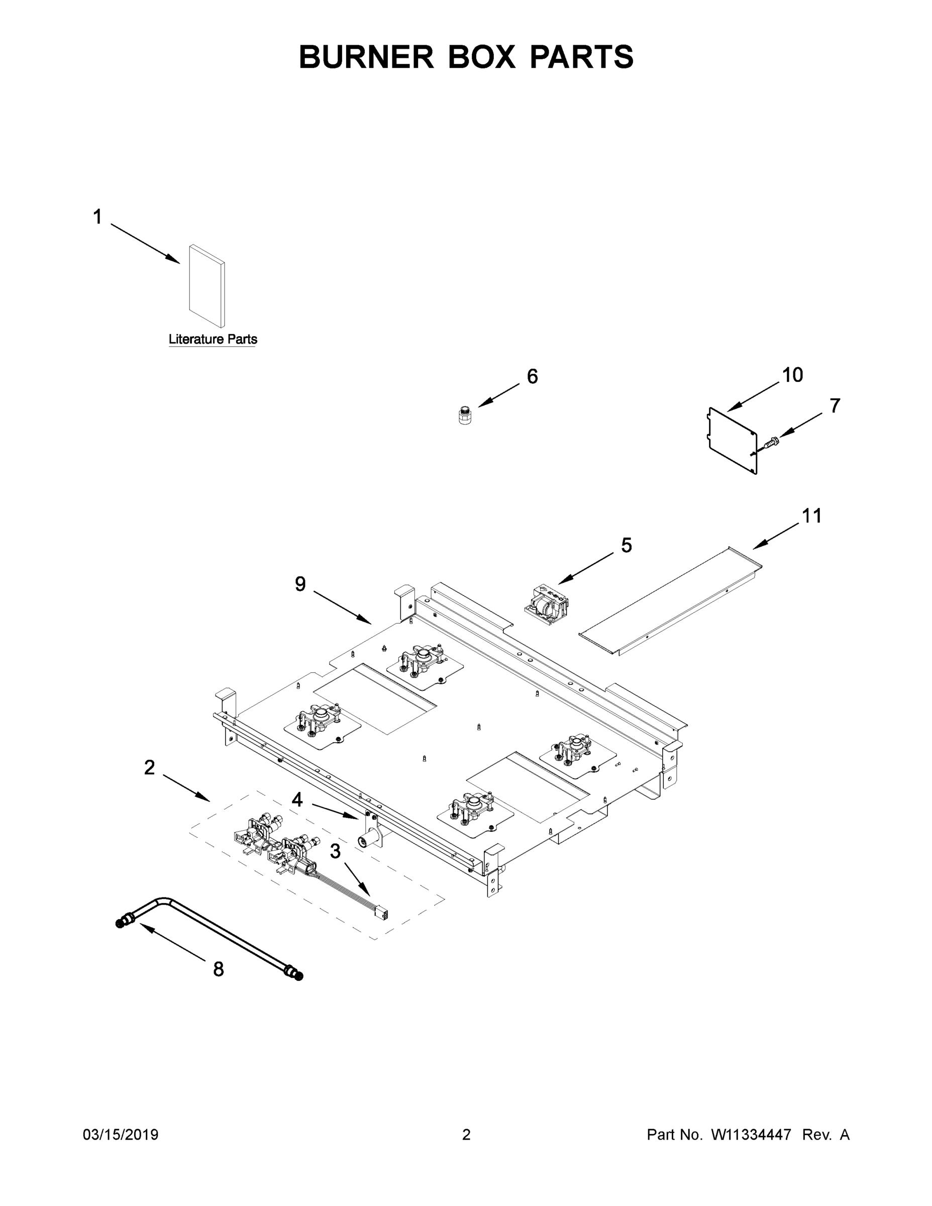 02 - BURNER BOX PARTS