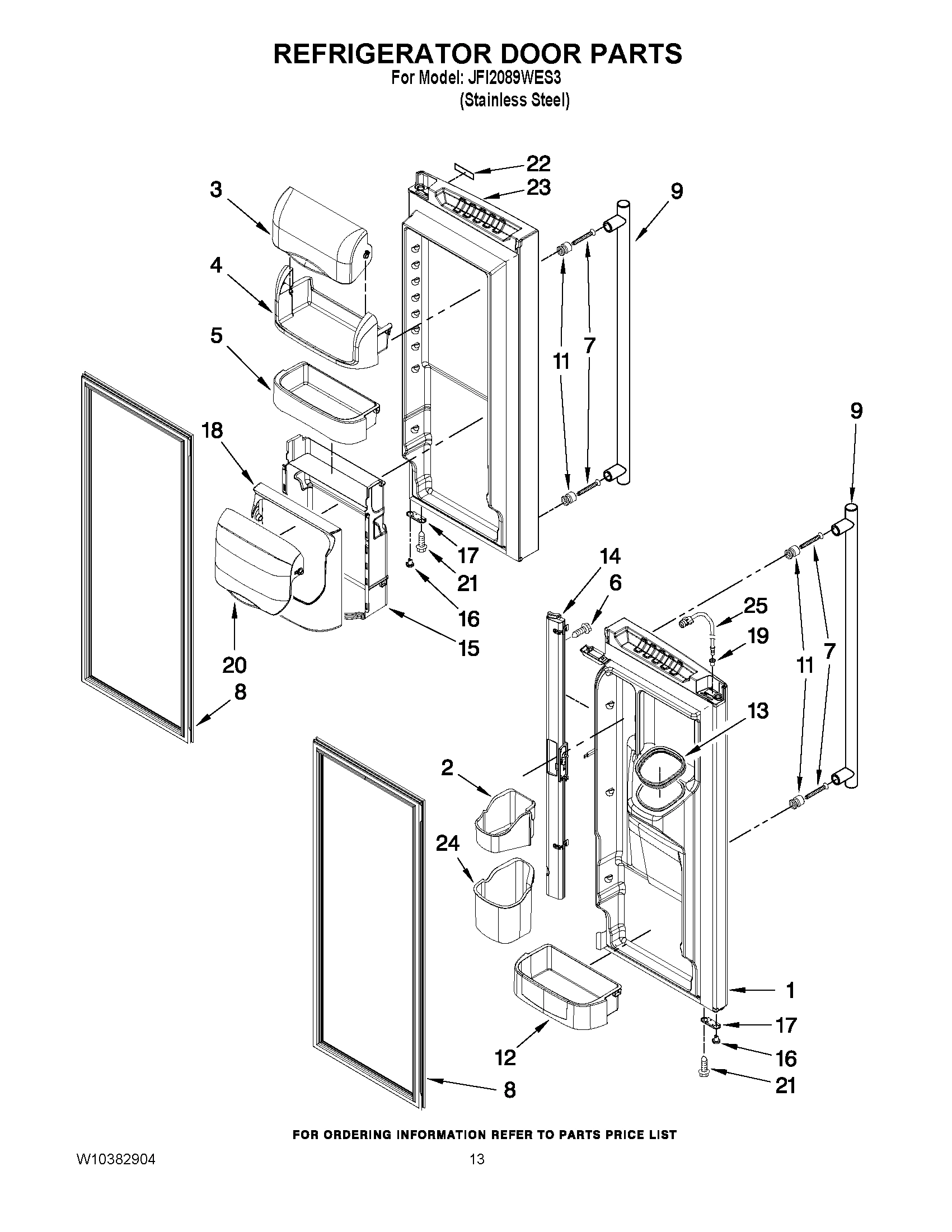 07 - REFRIGERATOR DOOR PARTS