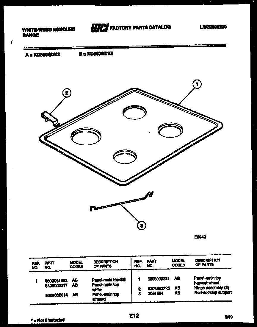 03 - COOKTOP PARTS