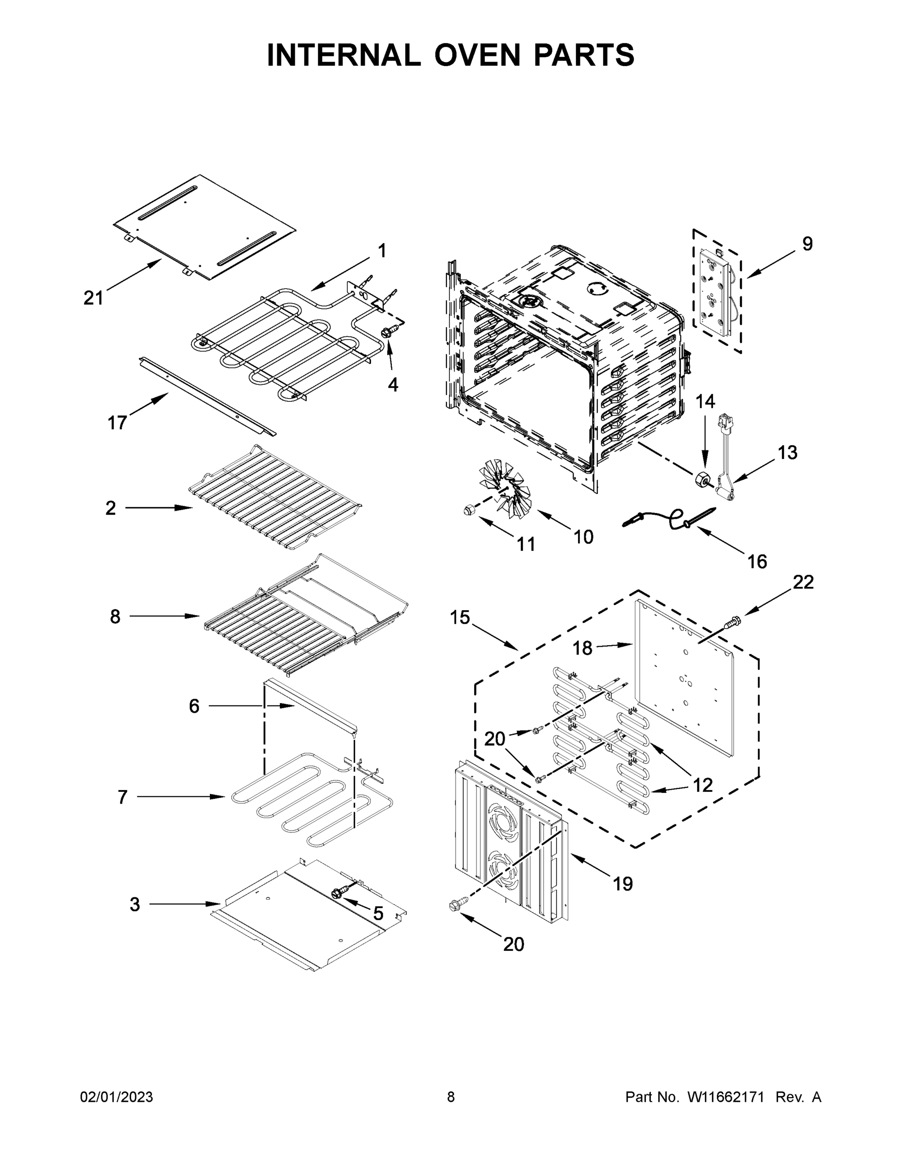 05 - INTERNAL OVEN PARTS