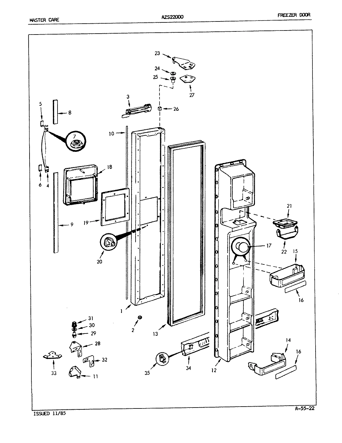 02 - FREEZER DOOR