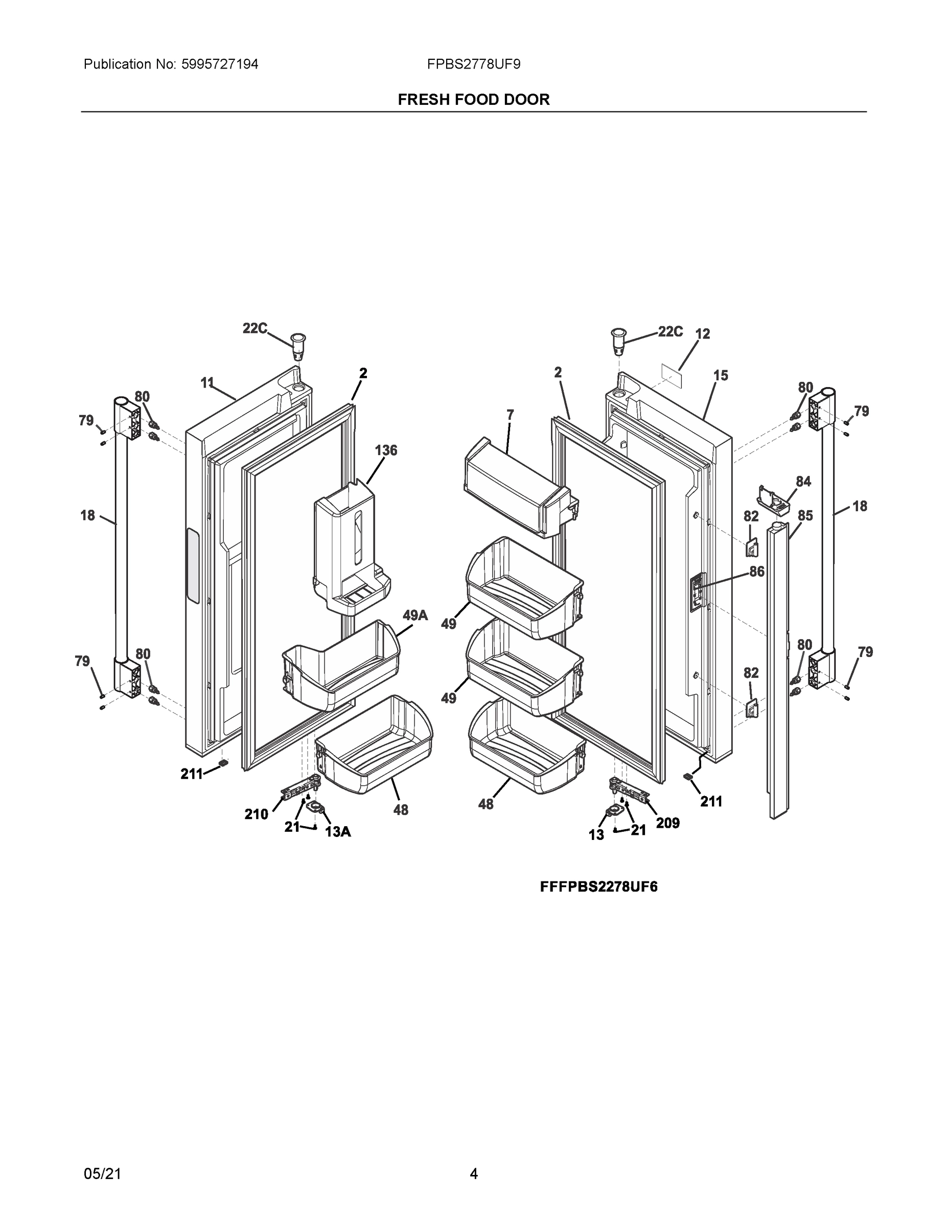 03 - FRESH FOOD DOOR