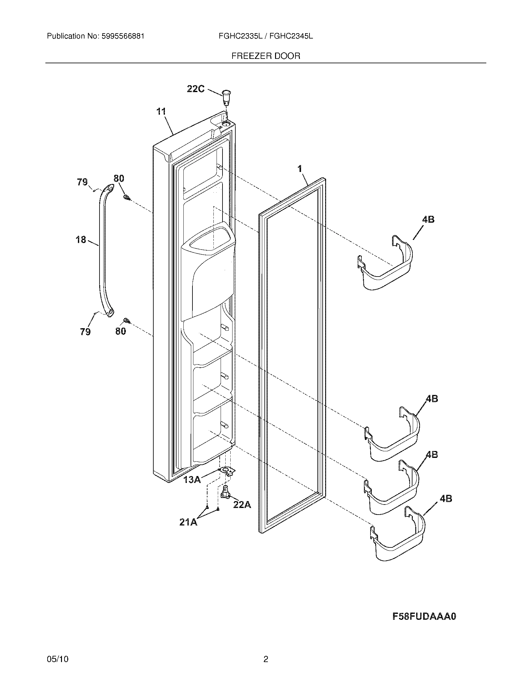 03 - FREEZER DOOR