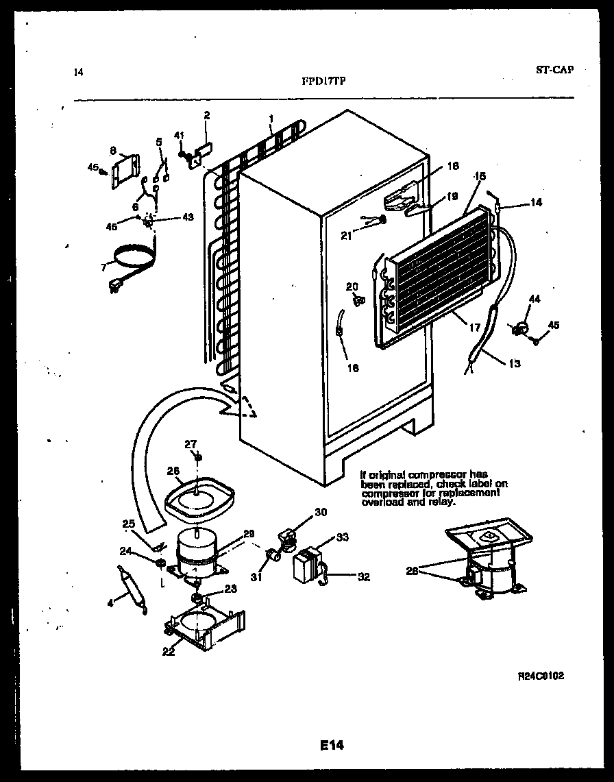 08 - SYSTEM AND AUTOMATIC DEFROST PARTS