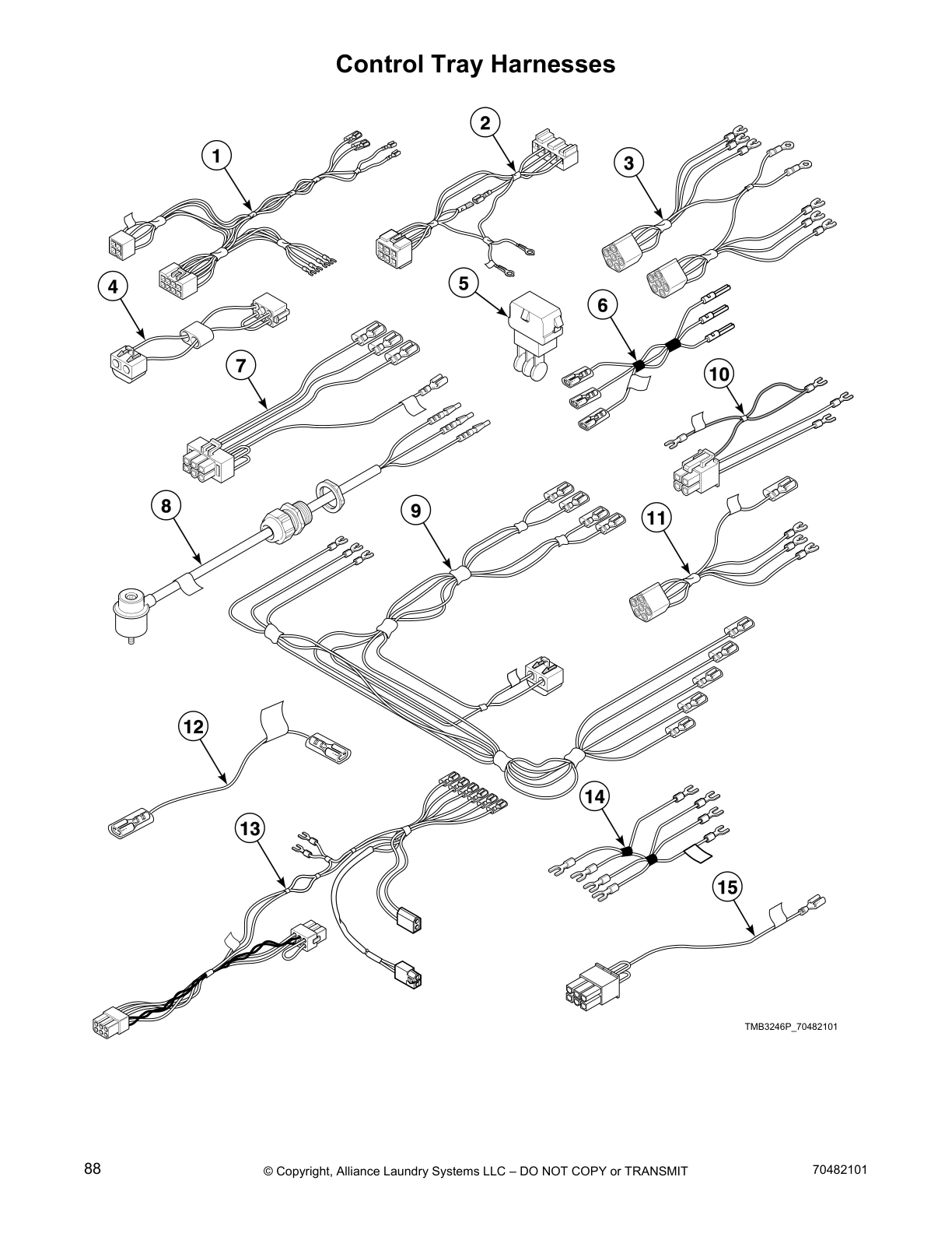 Control Tray Harnesses