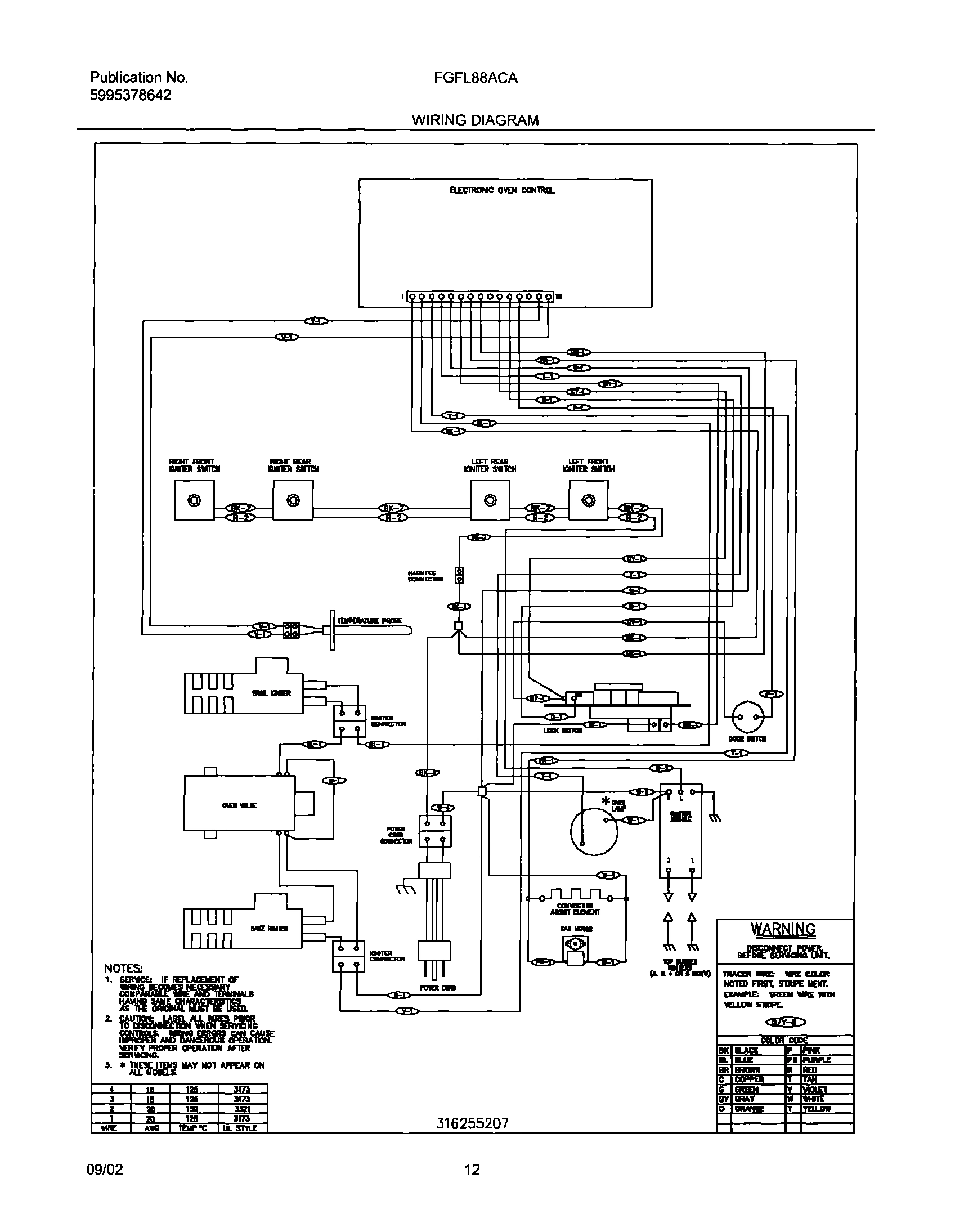 12 - WIRING DIAGRAM