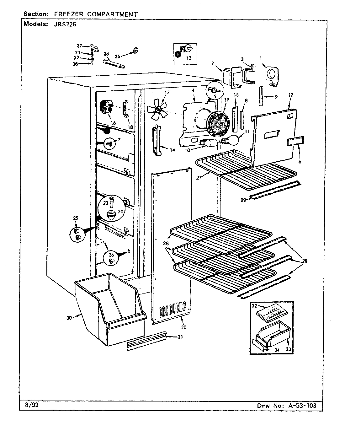 01 - FREEZER COMPARTMENT