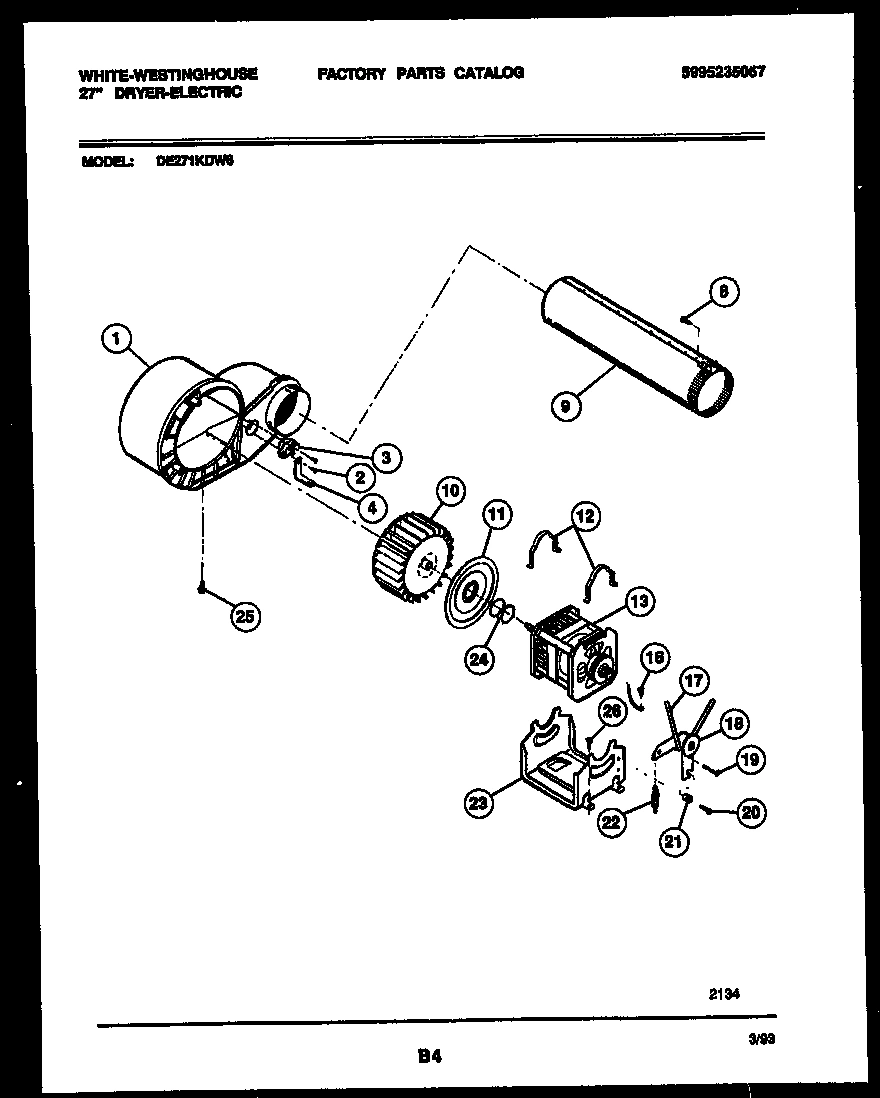 05 - BLOWER AND DRIVE PARTS
