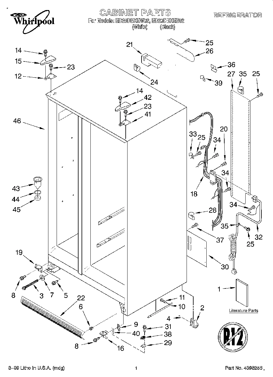 01 - CABINET, LITERATURE