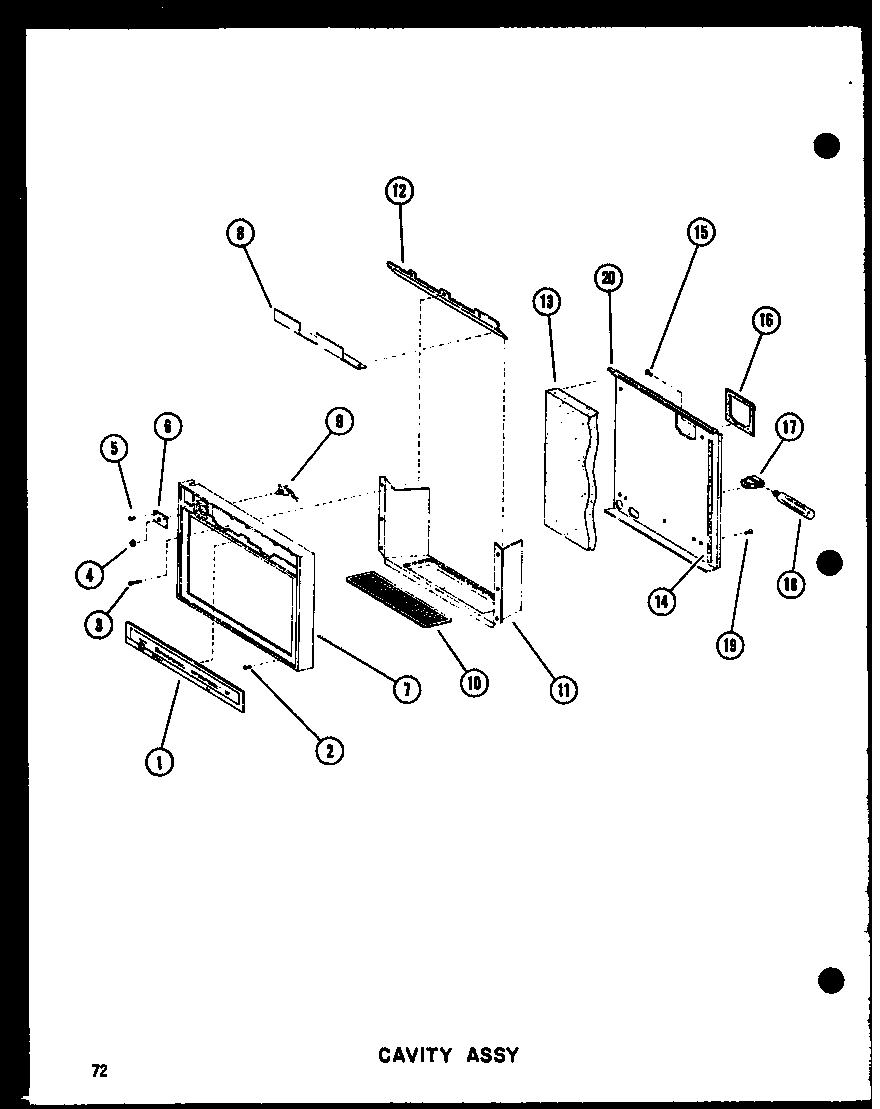 01 - CAVITY ASSY
