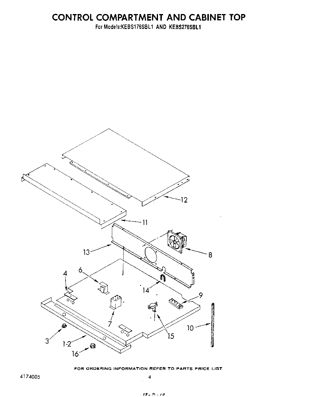 04 - CONTROL COMPARTMENT AND CABINET TOP