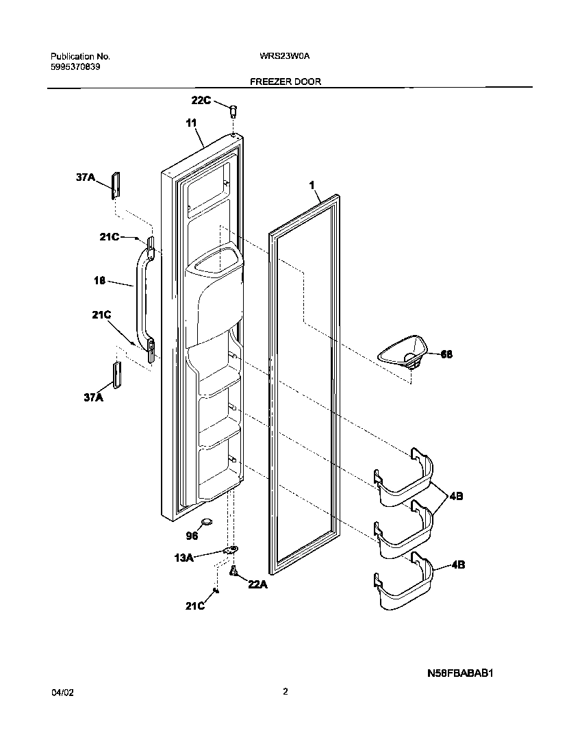 03 - FREEZER DOOR