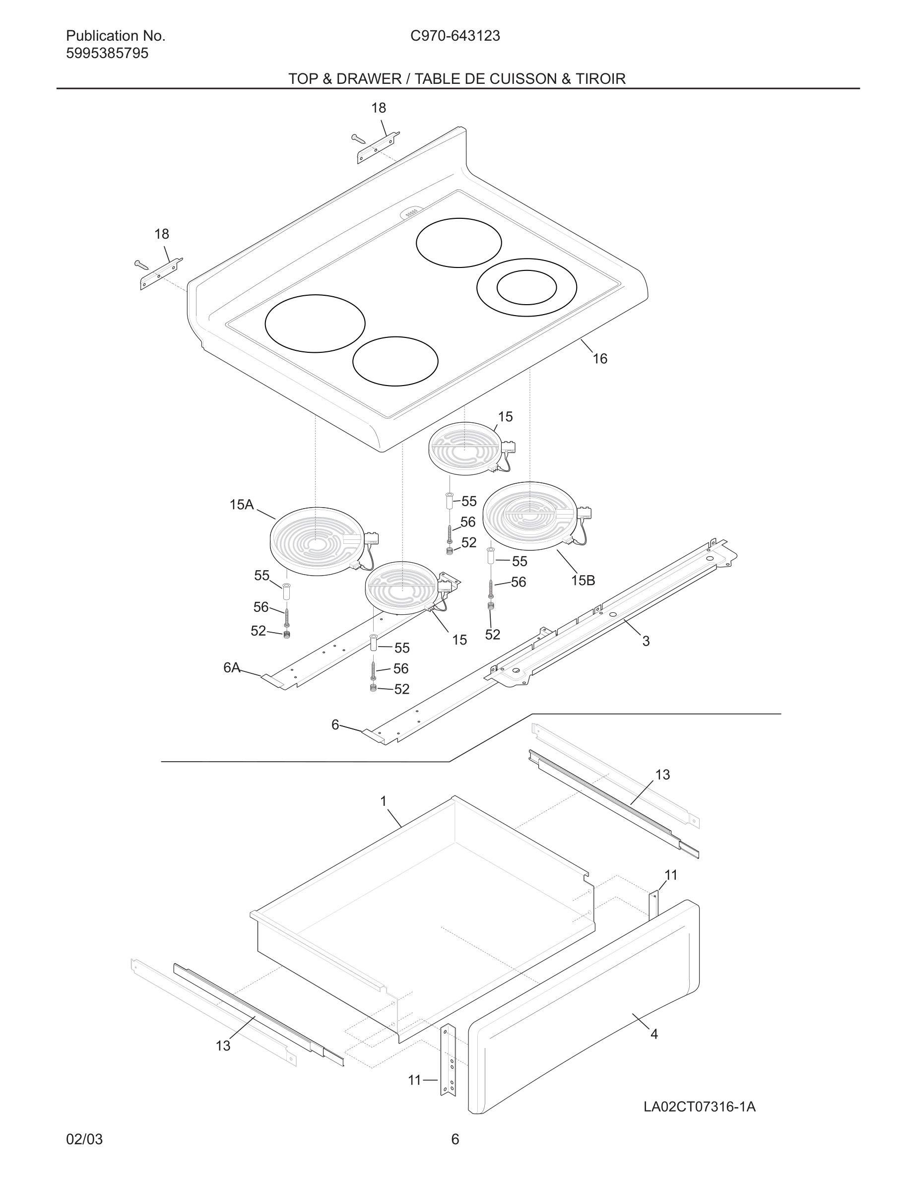 07 - TOP & DRAWER / TABLE DE CUISSON & TIROIR
