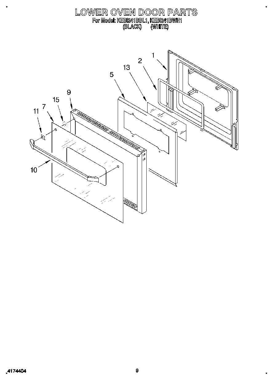 06 - LOWER OVEN DOOR