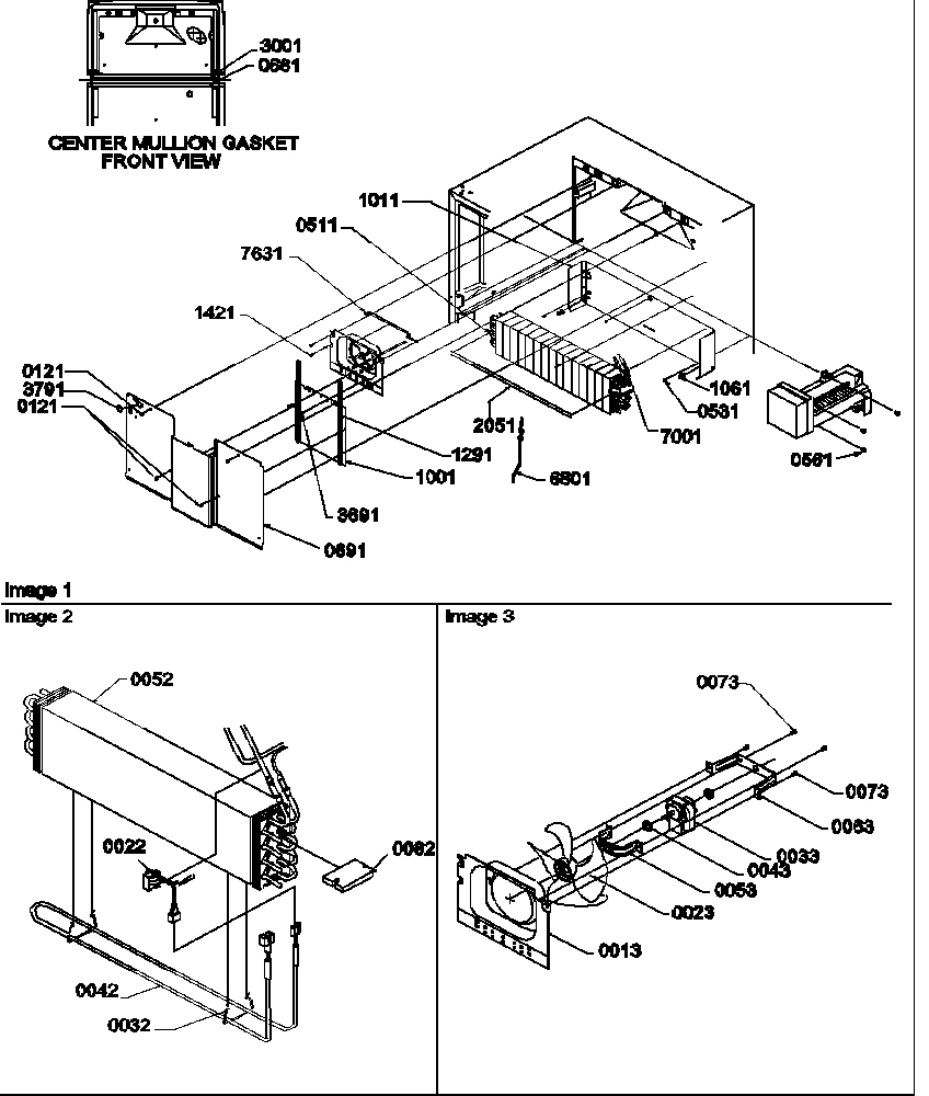 04 - EVAP AND FAN MOTOR ASSEMBLIES
