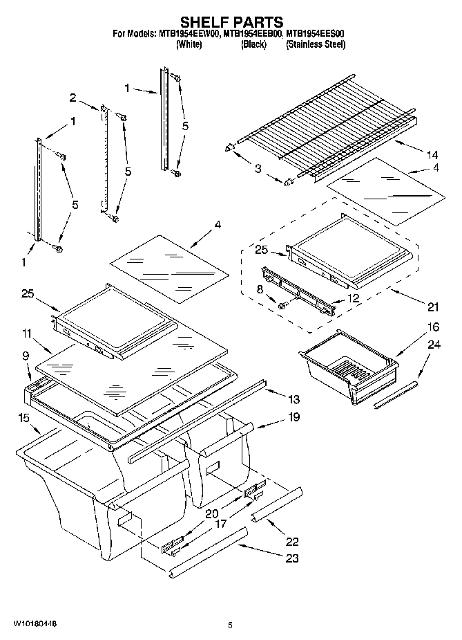 03 - SHELF PARTS