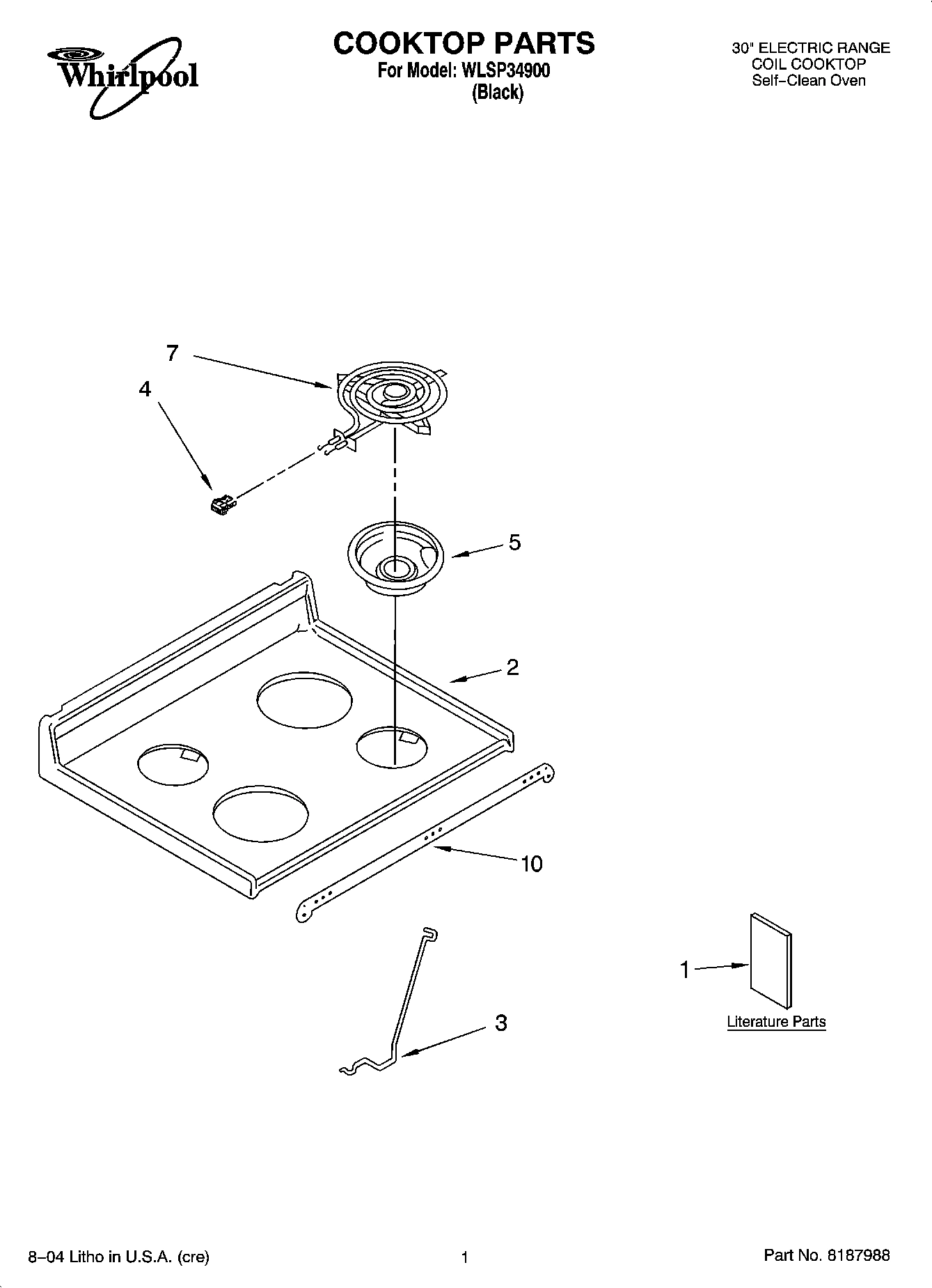 01 - COOKTOP PARTS