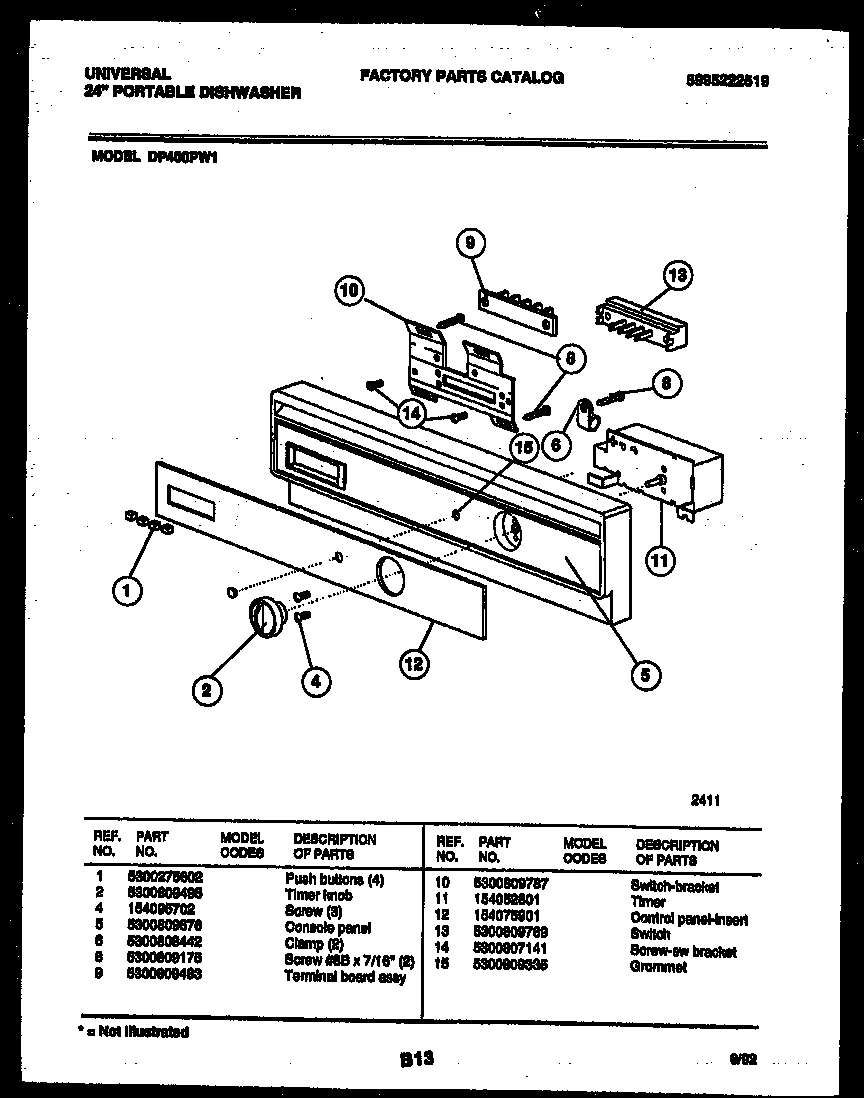 02 - CONSOLE AND CONTROL PARTS
