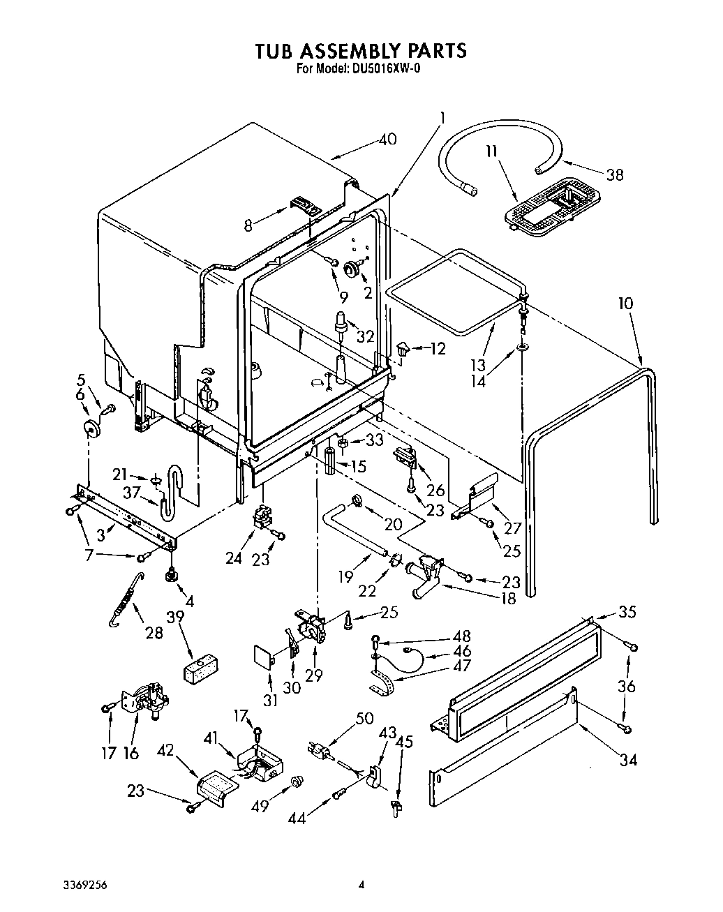 03 - TUB ASSEMBLY