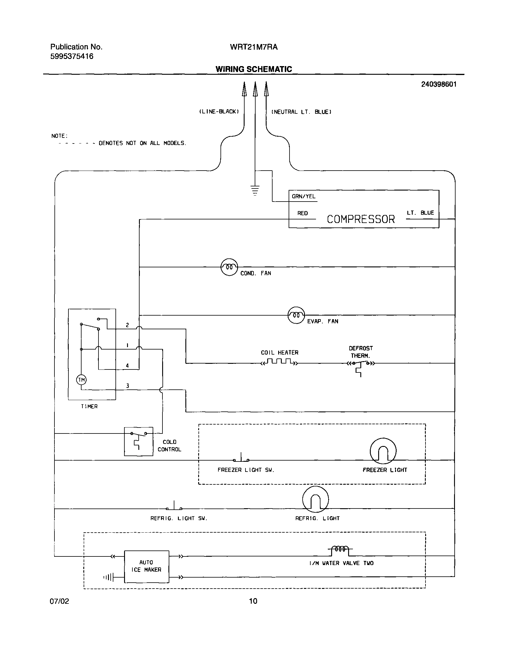 10 - WIRING SCHEMATIC