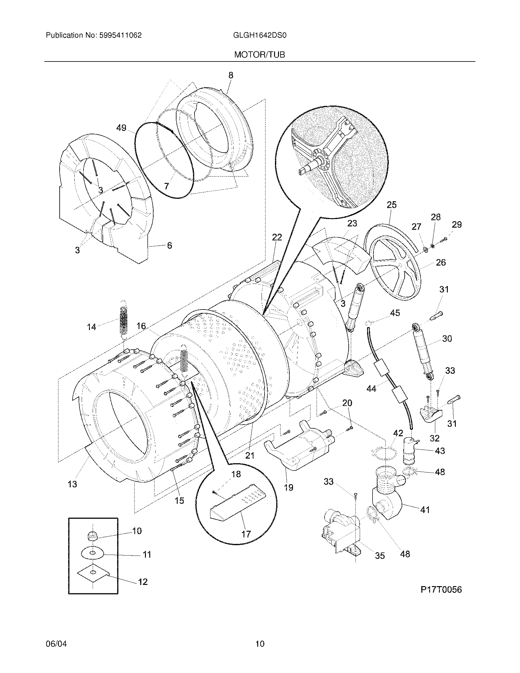 11 - MOTOR/TUB