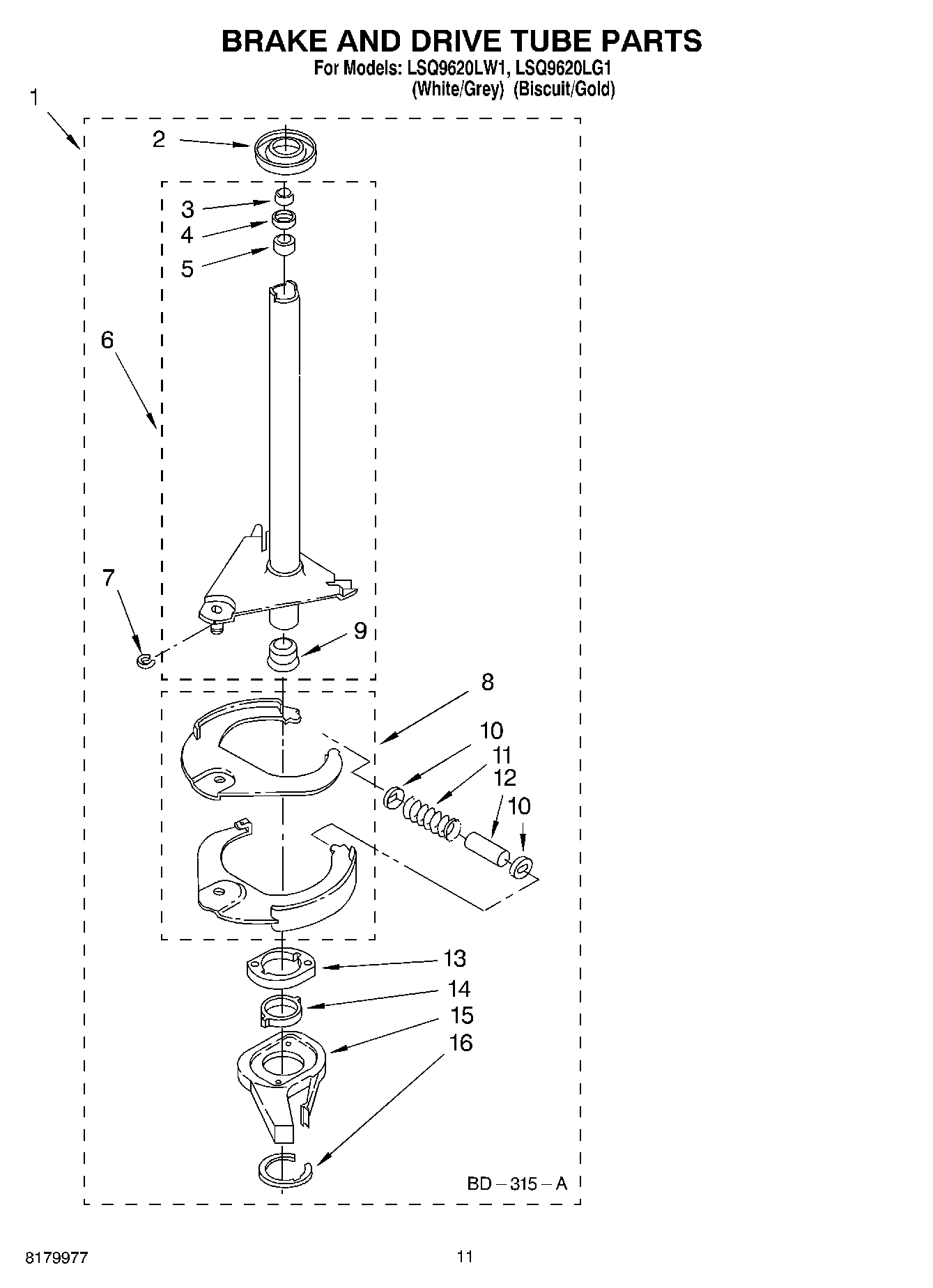07 - BRAKE AND DRIVE TUBE PARTS