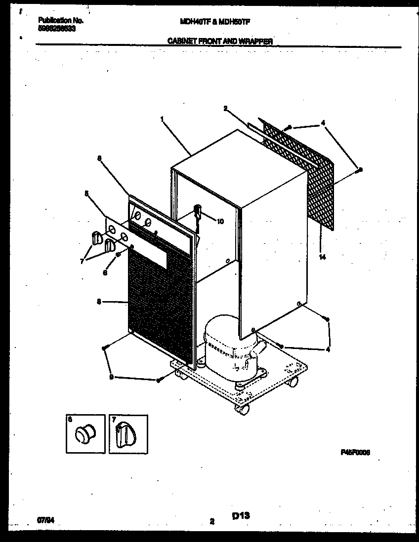 02 - CABINET FRONT AND WRAPPER